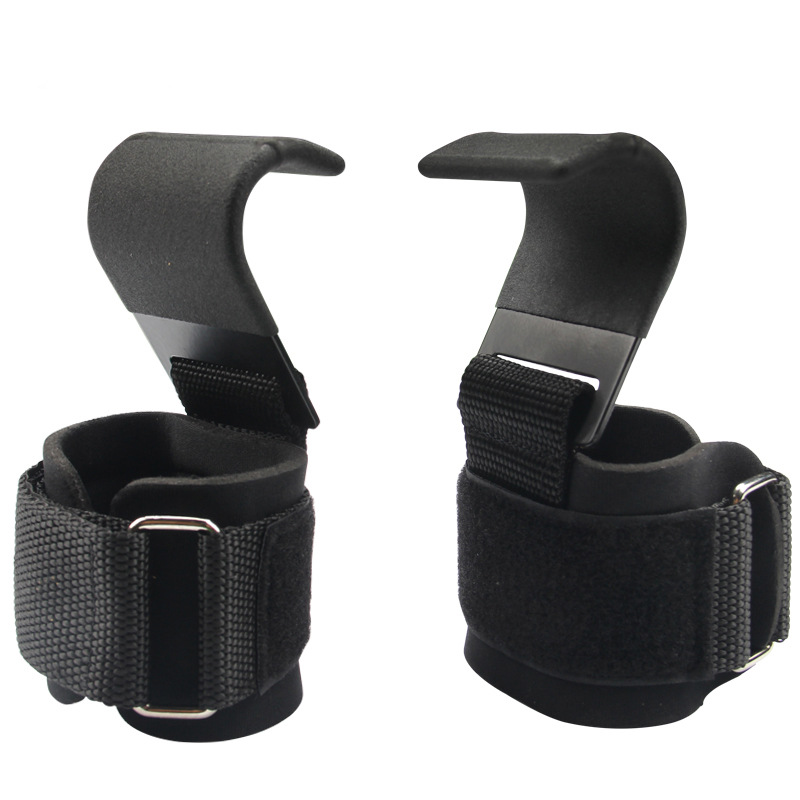 Fitness-Weight-Lifting-Hook-Training-Gym-Grips-Straps-Wrist-Support-Weights-Power-dumbbell-hook-weightlifting